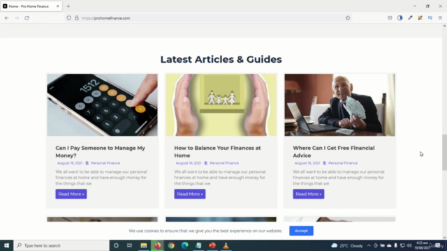 How to Create a Blog Website with WordPress and Elementor – Screenshot 2