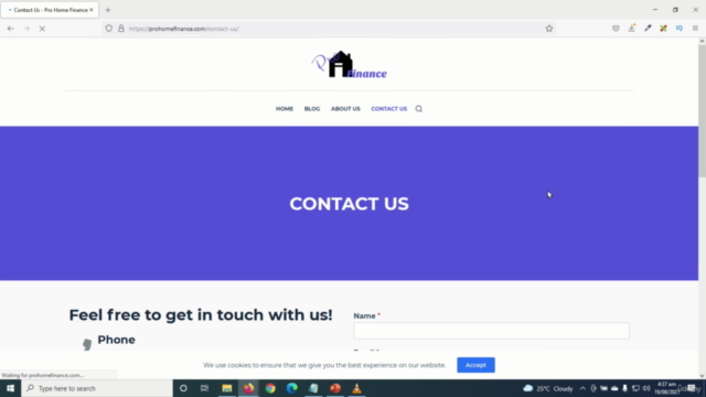 How to Create a Blog Website with WordPress and Elementor – Screenshot 4