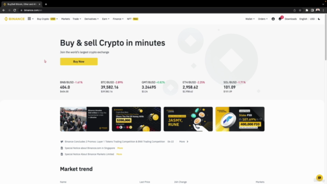 Binance Tutorial for Beginners 2022: The Step-By-Step Guide! - Screenshot_02
