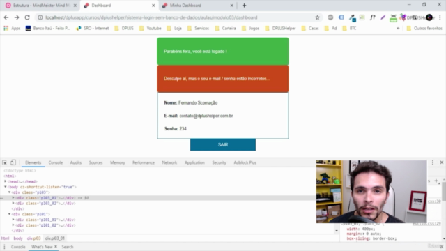 Desenvolvedor Web : PHP : Sistema de Login sem Banco de dado – Screenshot 4