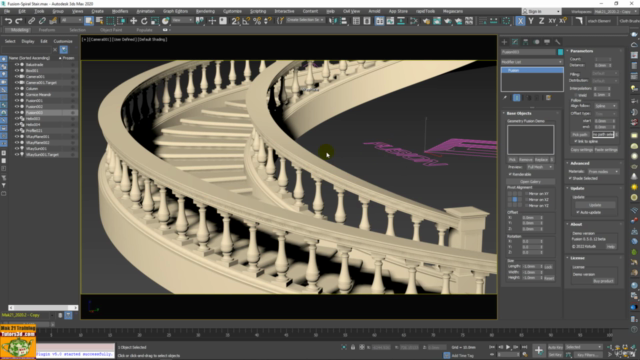 3ds max Modellazione Architettonica Fusion – Screenshot 2