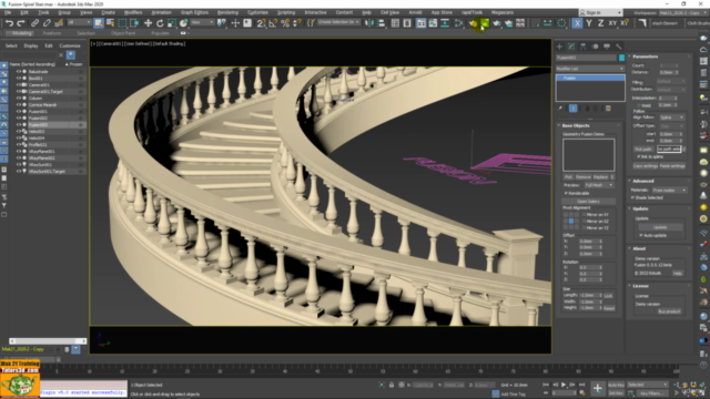 3ds max Modellazione Architettonica Fusion – Screenshot 3