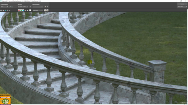 3ds max Modellazione Architettonica Fusion – Screenshot 4