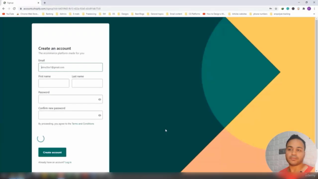 بناء متجر الدروب شيبنج شوبيفاي للمبتدئين E-commerce shopify – Screenshot 1
