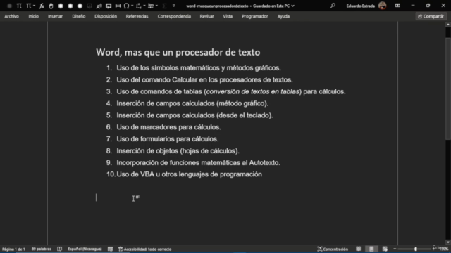 Redacción y/o escritura matemática – Screenshot 1