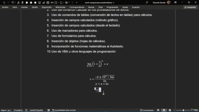 Redacción y/o escritura matemática – Screenshot 2
