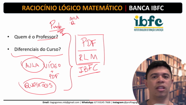 Curso de Raciocínio Lógico-Matemático Banca IBFC – Screenshot 4