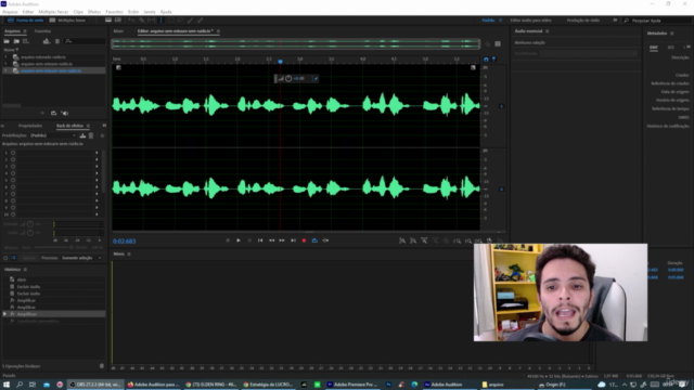Adobe Audition : Youtube 2022 : Edição de Áudio - Screenshot_04