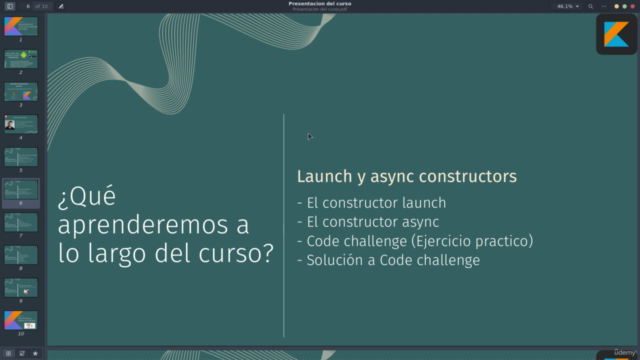 Aprende las Corrutinas y Flows de Kotlin a profundidad 2023 – Screenshot 3