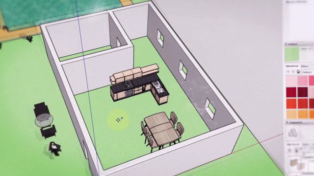 Maîtrise Sketchup 2023 - Cours de débutant à avancé – Screenshot 1
