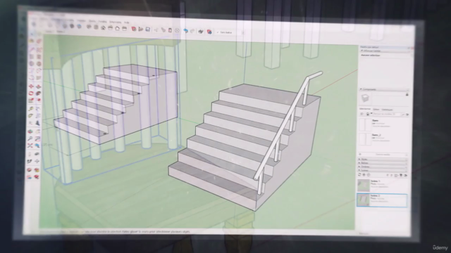 Maîtrise Sketchup 2023 - Cours de débutant à avancé – Screenshot 4