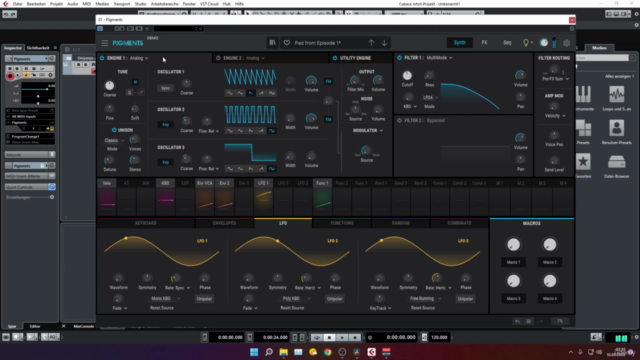 Synth Runner Sound Design Series - Pads [Arturia Pigments] – Screenshot 1