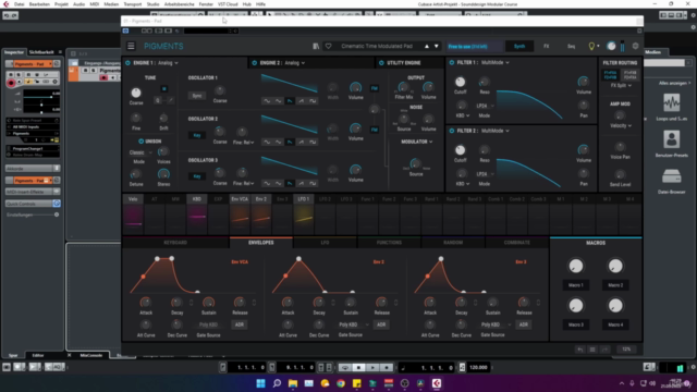 Synth Runner Sound Design Series - Pads [Arturia Pigments] – Screenshot 4