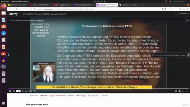 Frei von Angst Panik Traumata Kurs – Screenshot 3