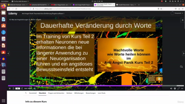 Frei von Angst Panik Traumata Kurs – Screenshot 4