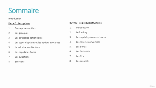 La bourse & les produits dérivés (swap, forward, option…) – Screenshot 3