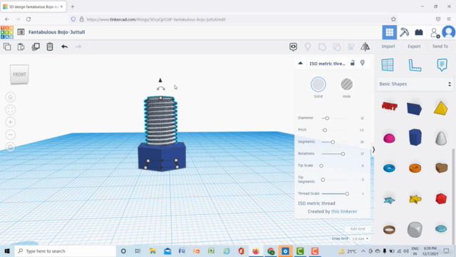 TinkerCAD for 3D Models and Printing Zero to Hero in hours – Screenshot 4