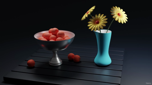 Create a still life scene in Blender [BEGINNER LEVEL] - Screenshot_04