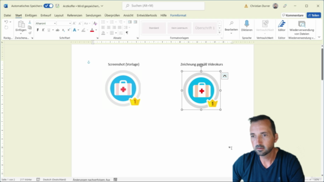 Zeichnen und Gestalten mit Word | Komplettkurs – Screenshot 1