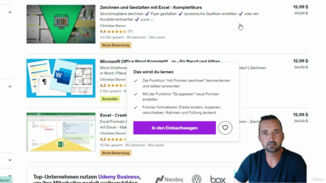 Zeichnen und Gestalten mit Word | Komplettkurs – Screenshot 2