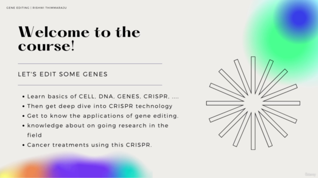 Gene Editing CRISPR Cas9 complete Bootcamp 2022 – Screenshot 1