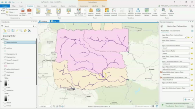ArcGIS Pro - Arc Hydro for Watershed Management - Screenshot_04