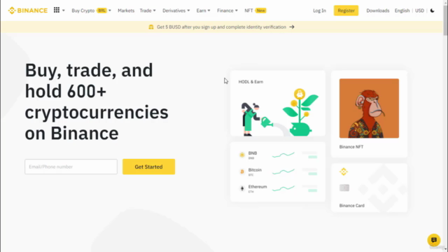 Como Negociar Criptomoedas na Binance – Screenshot 1