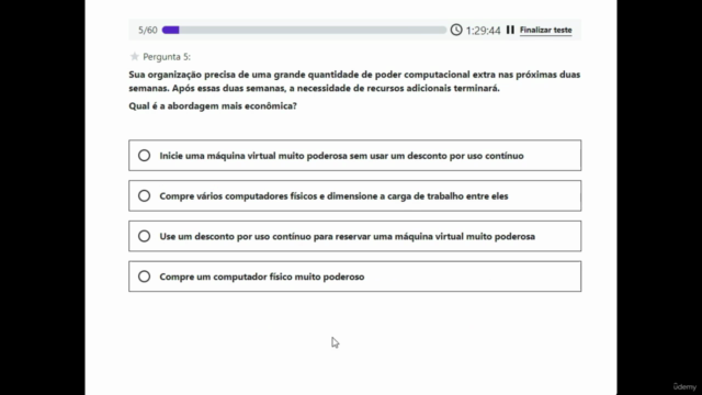 Simulado Certificação Google Cloud Digital Leader – Screenshot 3