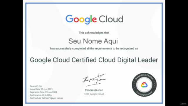 Simulado Certificação Google Cloud Digital Leader – Screenshot 4