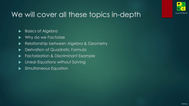 Basics of Algebra for Absolute Beginners – Screenshot 3