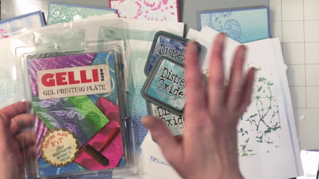 Gelli Printing with Ink Pads – Screenshot 1