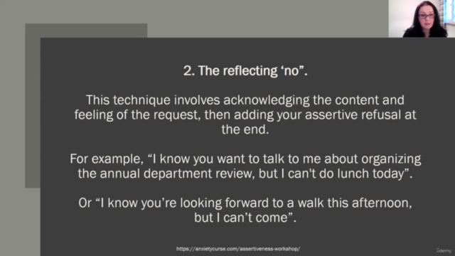 Assertiveness Workshop: 6 Ways How To Say *No* – Screenshot 3