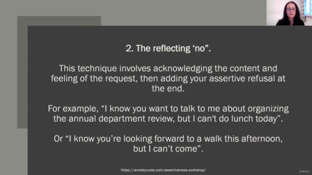 Assertiveness Workshop: 6 Ways How To Say *No* – Screenshot 4