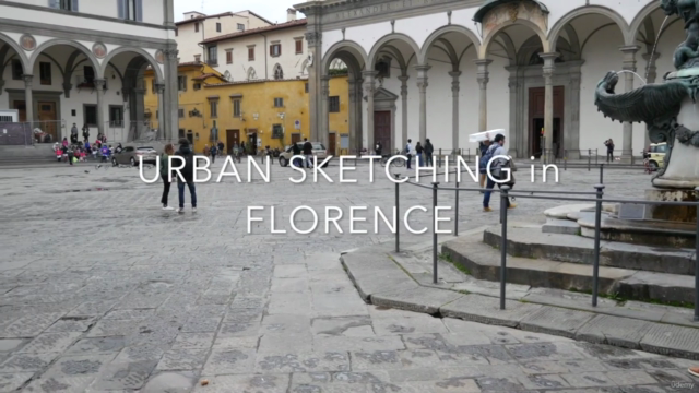 Urban Sketching in Florence, Italy - Screenshot_01