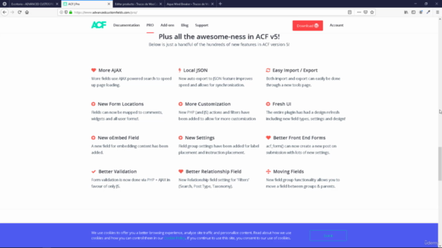 Aprende Advanced Custom Fields Pro para WooCommerce – Screenshot 1