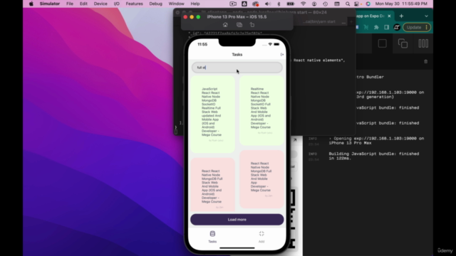 React and React Native Apps with NodeJs API for Web & Mobile - Screenshot_03