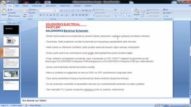 Solidworks Electrical Schematic Eğitimi – Screenshot 1