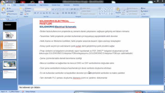 Solidworks Electrical Schematic Eğitimi – Screenshot 2