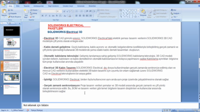 Solidworks Electrical Schematic Eğitimi – Screenshot 4
