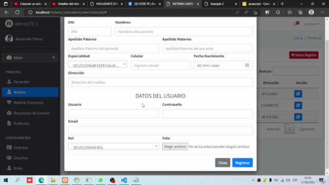 Crea un sistema de laboratorio con php, pdo, mysql y mvc – Screenshot 2
