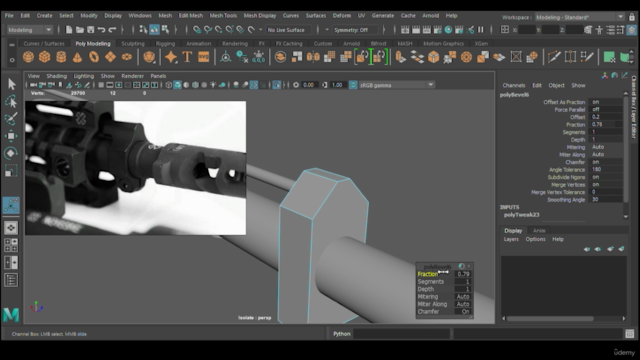 Modelando & Texturizando - M4A1 de forma modular para jogos – Screenshot 1