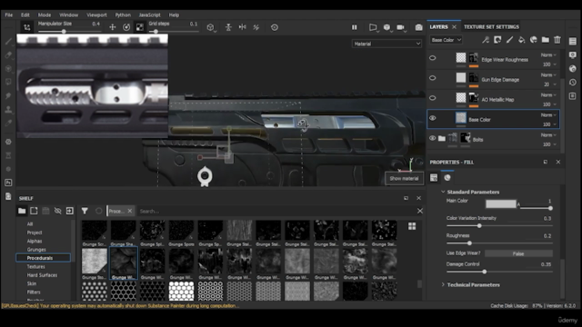 Modelando & Texturizando - M4A1 de forma modular para jogos – Screenshot 2