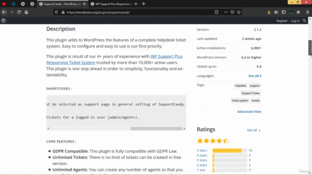 Sistema de tickets de soporte en tu sitio WordPress - Screenshot_01