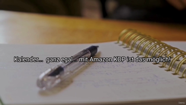 Amazon KDP - Passives Einkommen mit Notizbüchern & Journals – Screenshot 1