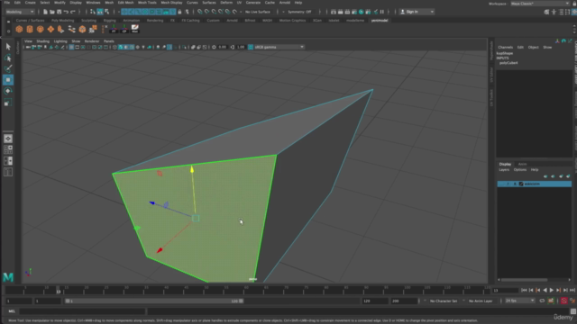 Sıfırdan Maya Modelleme Eğitimi – Screenshot 1