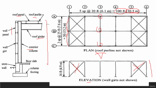 Blast resistancec steel structure design Example:Part 3 – Screenshot 3