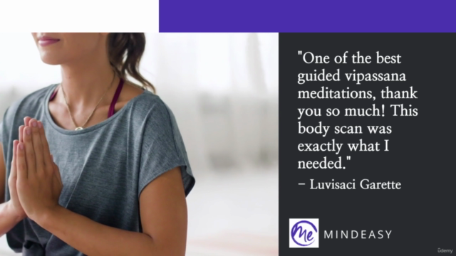 20-Day Vipassana Meditation Course by MindEasy – Screenshot 3