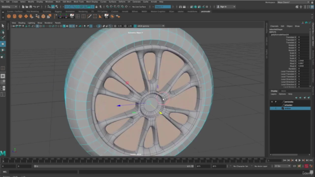 Maya ile Orta Seviye Modelleme Eğitimi – Screenshot 2