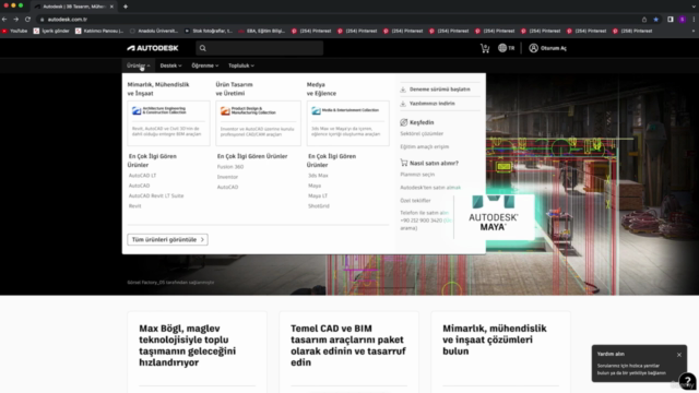 Maya ile Orta Seviye Modelleme Eğitimi – Screenshot 4