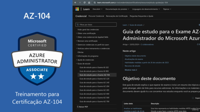 AZ-104 | Certificação Microsoft Azure Administrator 2025 – Screenshot 3